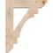 Ekena Millwork Merced Slat Smooth Bracket, Douglas Fir, 5 1/2"W x 30"D x 38"H BKT06X30X38MRC06SDF - alternate 3
